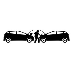 
car vehicle transportation icon symbol vector image. Illustration of the automobile automotiv motor vector design. EPS 10