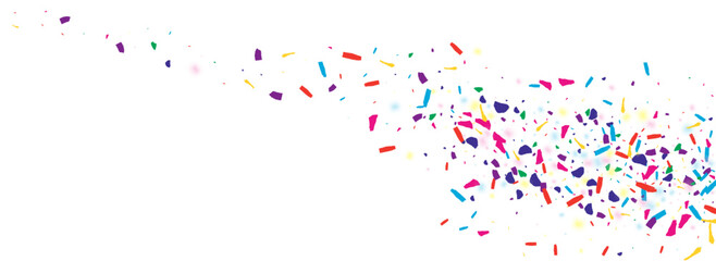 Saturated Polka Carnival Vector Transparent