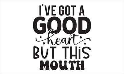 Sarcastic Coffee Mug SVG Design Template