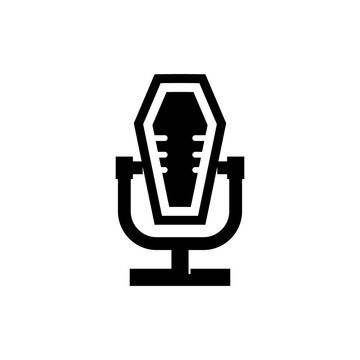 microphone silhouette