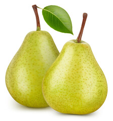 Pear isolated on white background