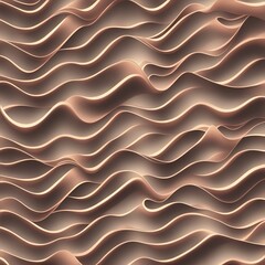 Fototapeta na wymiar Abstract background with realistic 3d waves