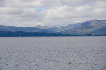 Panoramic view of Scotland West Islands