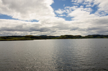 Clouds over the ocean