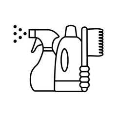 Cleaning icon vector. purity illustration sign. washing symbol. 