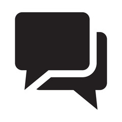 Naklejka premium Inbox Icon, Email Symbol, Chat Message Icon Black Transparent Background