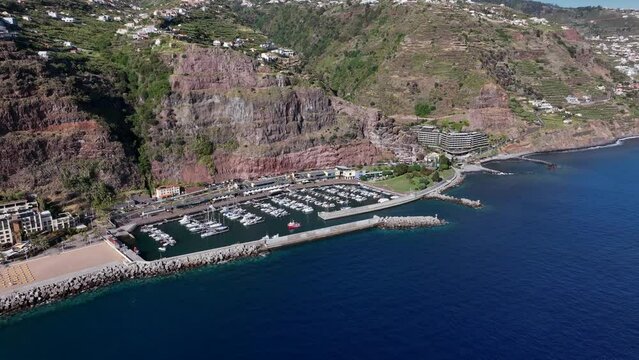 Municipality of Calheta in Madeira The Town Has a Beautiful Waterfront and Port