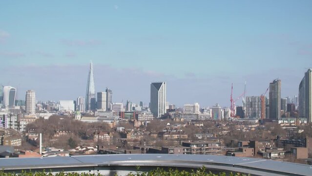 Panorama of the London skyline