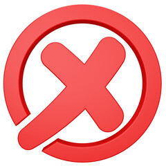 red cross 3d icon