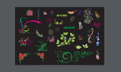 Many alpona designs, best alpona design, Floral Alpona Design, Mandala Design, Coloring page and colorful designs. 