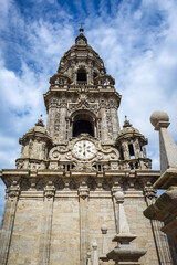 Fototapeta na wymiar Santiago de Compostela Cathedral, Galicia, Spain