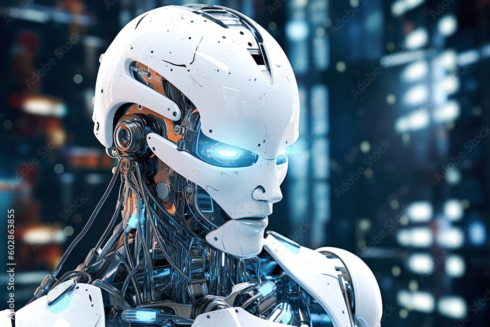 Poster ai generative. artificial intelligence concept.