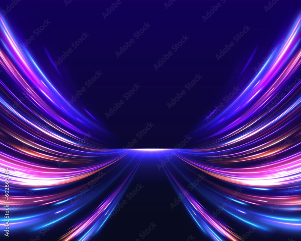 Aufkleber particle motion light effect. abstract fire flare trace lens flares. light trails, golden glitter gl