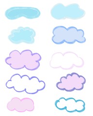 cloud shaped frames