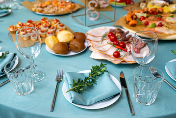 Festive Reception Table in a Restaurant
A festive wedding reception table in a restaurant setting, perfect for celebrating the special day.