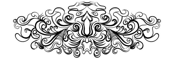 TATTOO ART DESIGN LINE ORNAMENT FLORAL