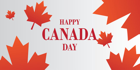 Canada Day themed background design
