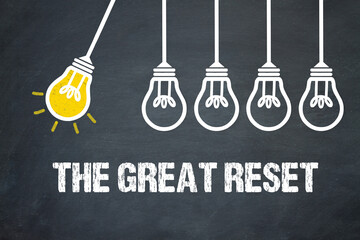Fototapeta premium The great reset 