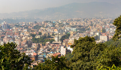 city view kathmandu nepal