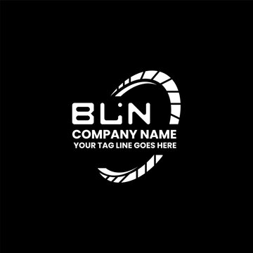 BLN letter logo creative design with vector graphic, BLN simple and modern logo. BLN luxurious alphabet design  