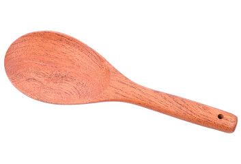 Wood or wooden spoon isolated transparent png
