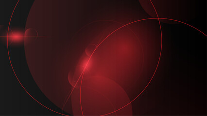 Transparent round glowing abstract vector illustration background