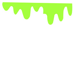 Green Slime Dripping 