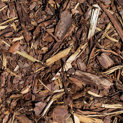 Wooden mulch