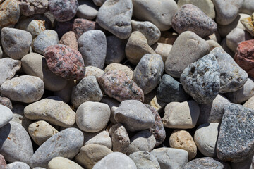 Beach stone background