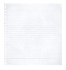 blank lined note paper