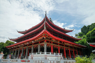 Naklejka premium Sam Poo Kong Temple in Semarang, Central Java, Indonesia
