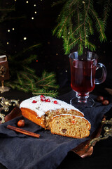 christmas cookies and tea - 602898030