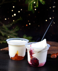 yogurt with strawberry - 602898039