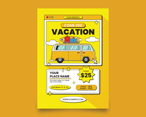 Vacation Flyer Design Template