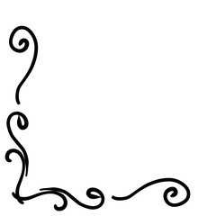 Corner Border Vector 