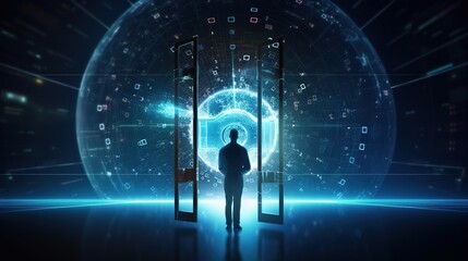 Technological strategy of digital transformation, transformation of ideas and introduction of technologies into business.Generative AI