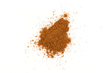 cinnamon powder closeup