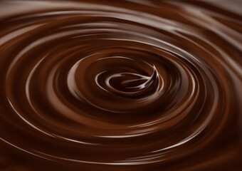 とろけるチョコレートの背景