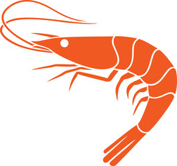 Shrimp icon PNG illustration
