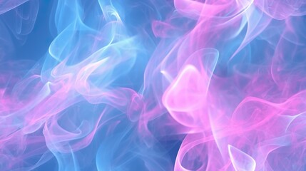 Rauch, Dampf, Kachel, Kacheln, Kachelbar, Tileable, Tile,  Nebel, Magischer Nebel, Pink, Blau Farbpartikel Textur malen abstrakter Hintergrund, generative AI
