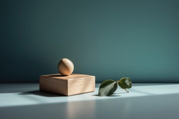 Clean and Elegant: Minimal Composition Highlighting a Single Object in Still Life