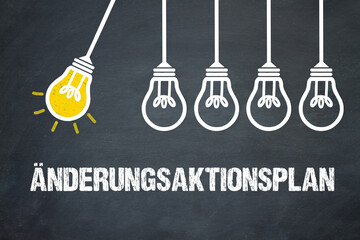 Änderungsaktionsplan	

