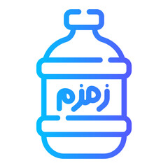 zamzam Line Gradient Icon