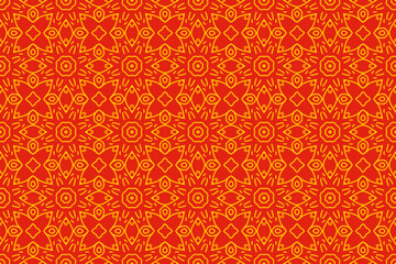 Seamless pattern for chinese new year. Vector illustration with asian style.