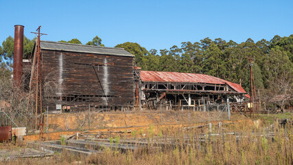 Abandoned Sawmill in Donnelly River Village