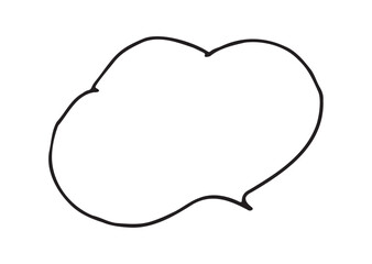 手書きのふきだし