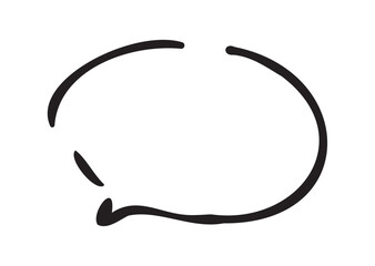 手書きのふきだし