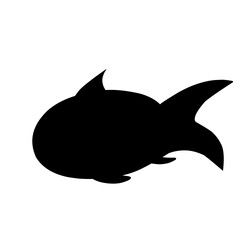 Salmon Fish Silhouette 