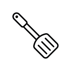 spatula, icon, vector, illustration, design, logo, template, flat, collection
