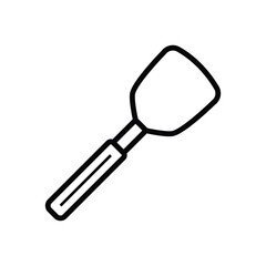 spatula, icon, vector, illustration, design, logo, template, flat, collection